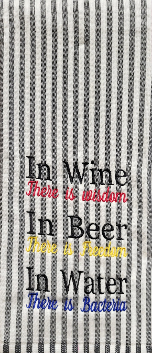 In Wine there is Wisdom